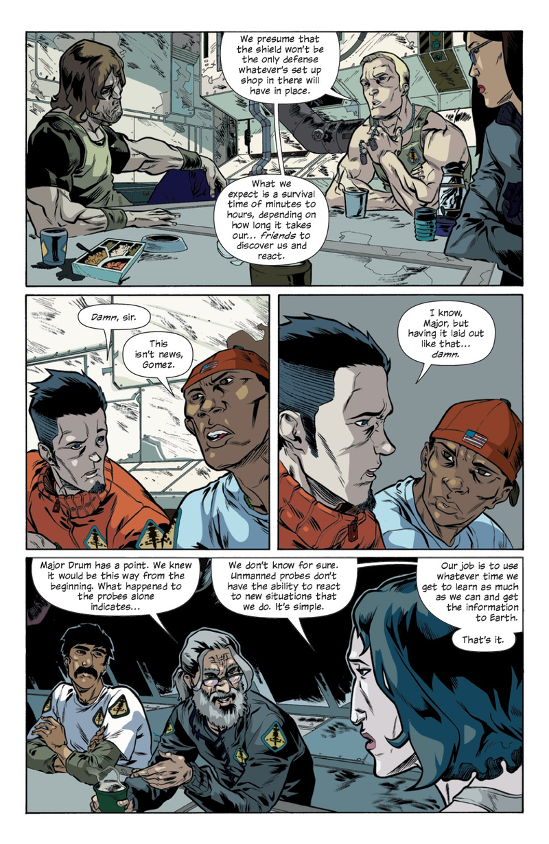 Illustration for article titled Read the first issue of Letter 44, the comic everyone's raving about